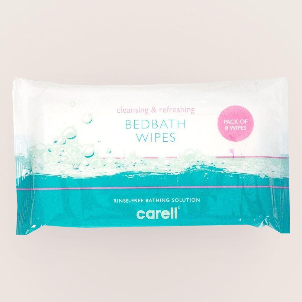 Carell Bed Bath Wipes (8 Wipes)