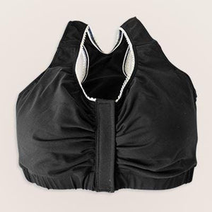 The Recovery Brobe Black Post-Mastectomy Bra